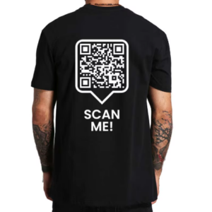 ScanMe футболка с твоим QR-кодом